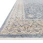 Loloi Rugs Pandora Collection Rug in Dark Blue, Ivory - 9'6" x 12'5"