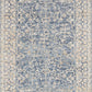 Loloi Rugs Pandora Collection Rug in Dark Blue, Ivory - 9'6" x 12'5"
