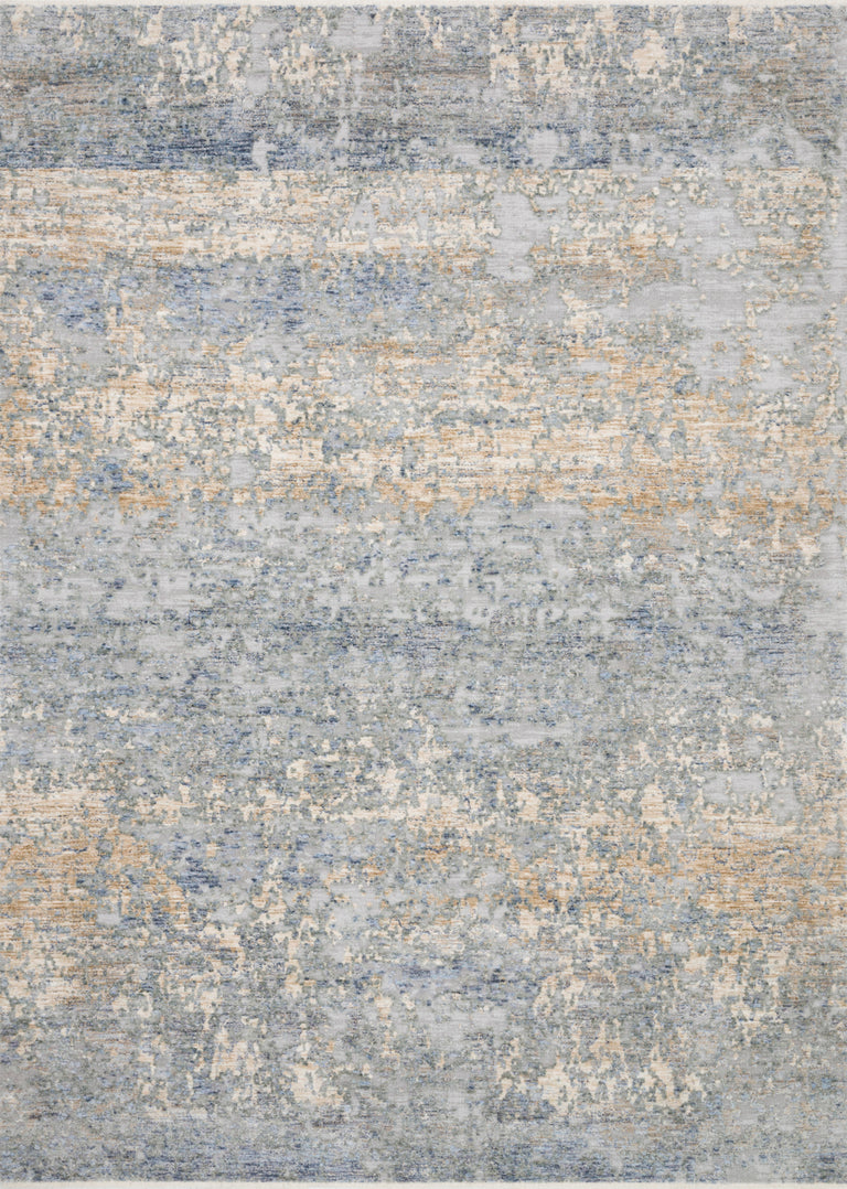 Loloi Rugs Pandora Collection Rug in Blue, Gold - 11'6" x 15'6", PANDPAN-05BBGOB6F6