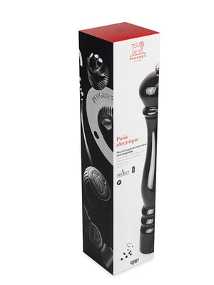 Peugeot Paris Electrique u'Select Pepper Mill in Black Lacquer 34cm Us