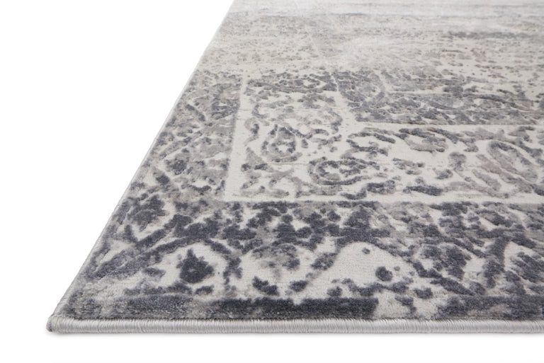Loloi Rugs Patina Collection Rug in Silver, Lt. Grey - 12'0" x 15'0"