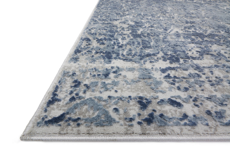 Loloi Rugs Patina Collection Rug in Blue, Stone - 12'0" x 15'0"