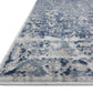Loloi Rugs Patina Collection Rug in Blue, Stone - 9'6" x 13'