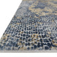 Loloi Rugs Patina Collection Rug in Ocean, Gold - 9'6" x 13'