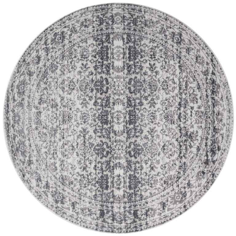 Loloi Rugs Patina Collection Rug in Pebble, Stone - 7'10" x 7'10"