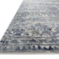 Loloi Rugs Patina Collection Rug in Sky, Stone - 9'6" x 13'