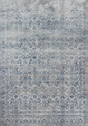 Loloi Rugs Patina Collection Rug in Sky, Stone - 9'6" x 13'