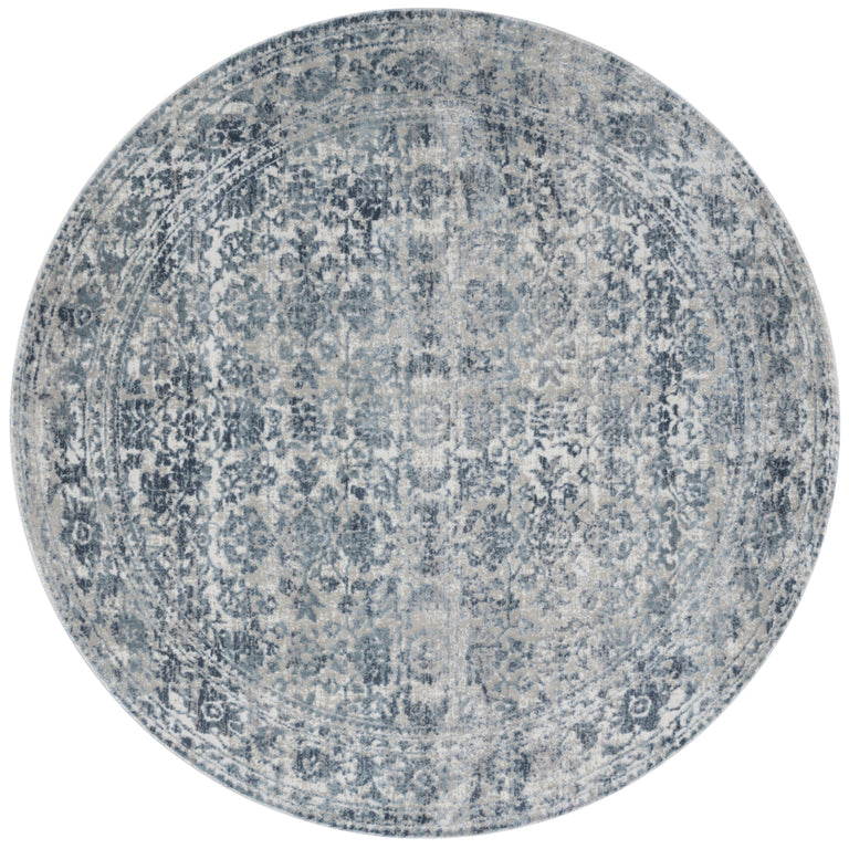 Loloi Rugs Patina Collection Rug in Sky, Stone - 12'0" x 15'0"