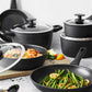 ZWILLING 4pc Fry Pan Set with Universal Lid, Madura Plus Series