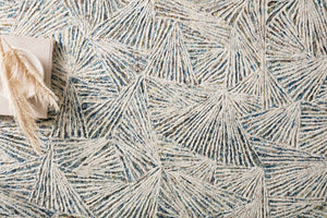 Loloi Rugs Peregrine Collection Rug in Lagoon - 7'9" x 9'9"