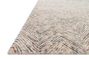 Loloi Rugs Peregrine Collection Rug in Lt Grey, Multi - 9'3" x 13'