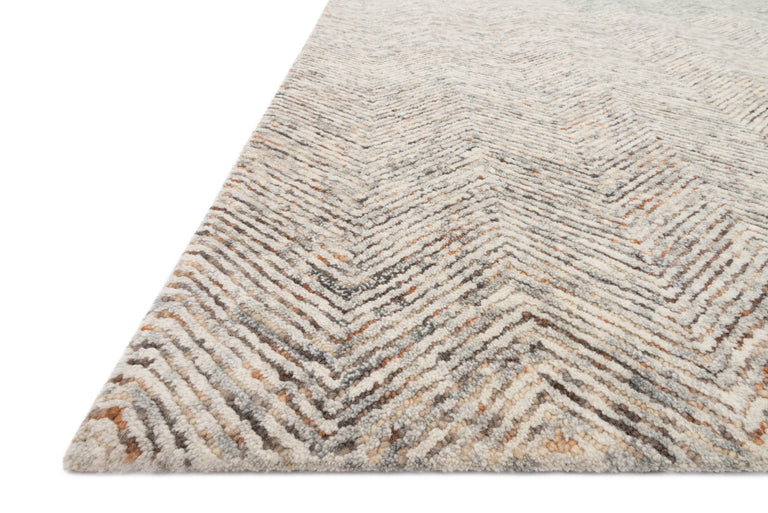Loloi Rugs Peregrine Collection Rug in Lt Grey, Multi - 7'9" x 9'9"