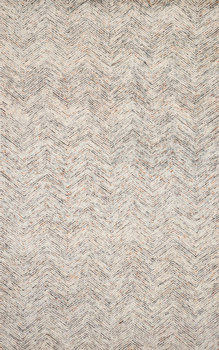 Loloi Rugs Peregrine Collection Rug in Lt Grey, Multi - 7'9" x 9'9"