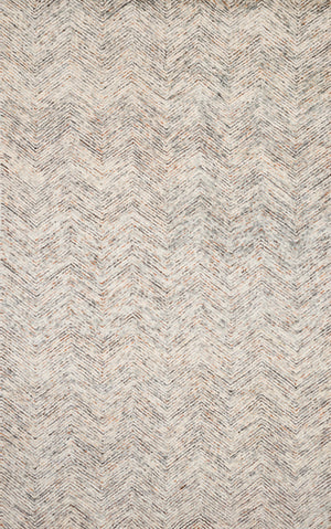 Loloi Rugs Peregrine Collection Rug in Lt Grey, Multi - 9'3" x 13'
