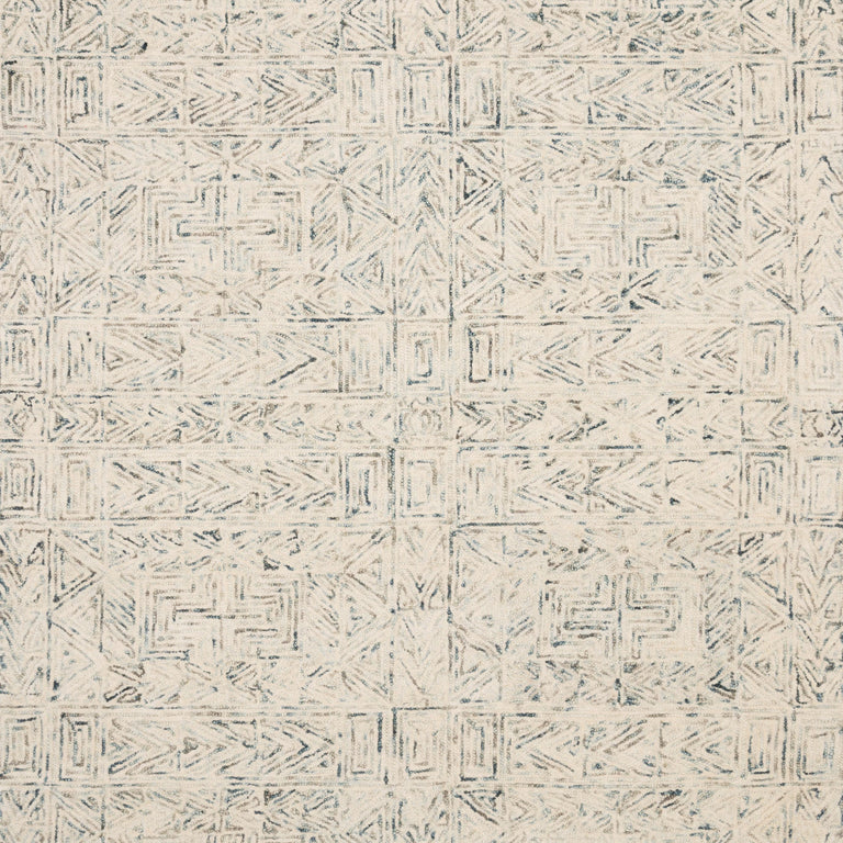 Loloi Rugs Peregrine Collection Rug in Lt. Blue - 7'9" x 9'9"