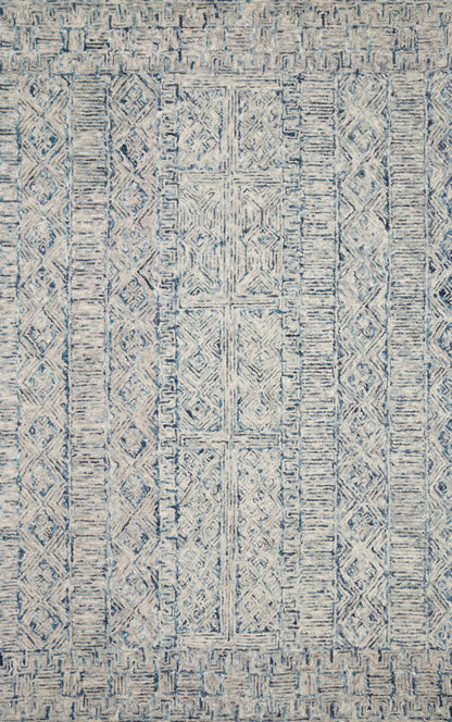 Loloi Rugs Peregrine Collection Rug in Ocean - 7'9" x 9'9"