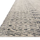 Loloi Rugs Peregrine Collection Rug in Charcoal - 9'3" x 13'