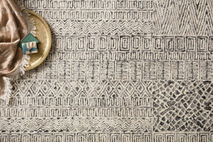 Loloi Rugs Peregrine Collection Rug in Charcoal - 11'6" x 15'
