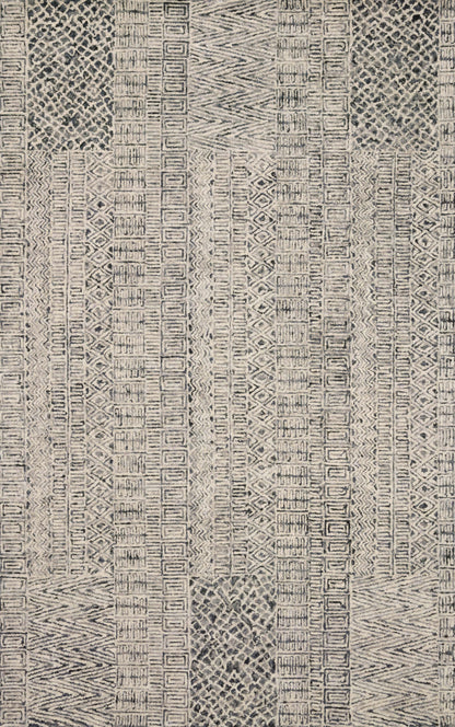 Loloi Rugs Peregrine Collection Rug in Charcoal - 9'3" x 13'