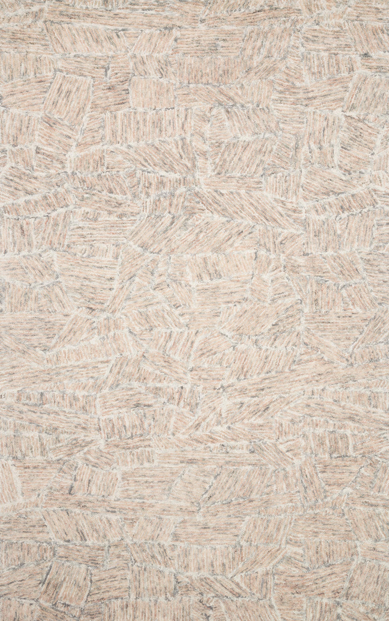 Loloi Rugs Peregrine Collection Rug in Blush - 11'6" x 15'