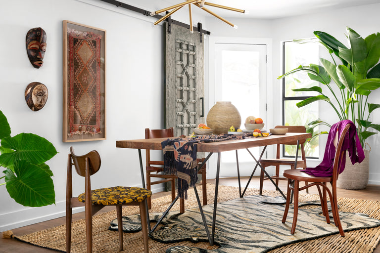 Loloi Rugs Playa Collection Rug in Black, Natural - 7'9" x 9'9"
