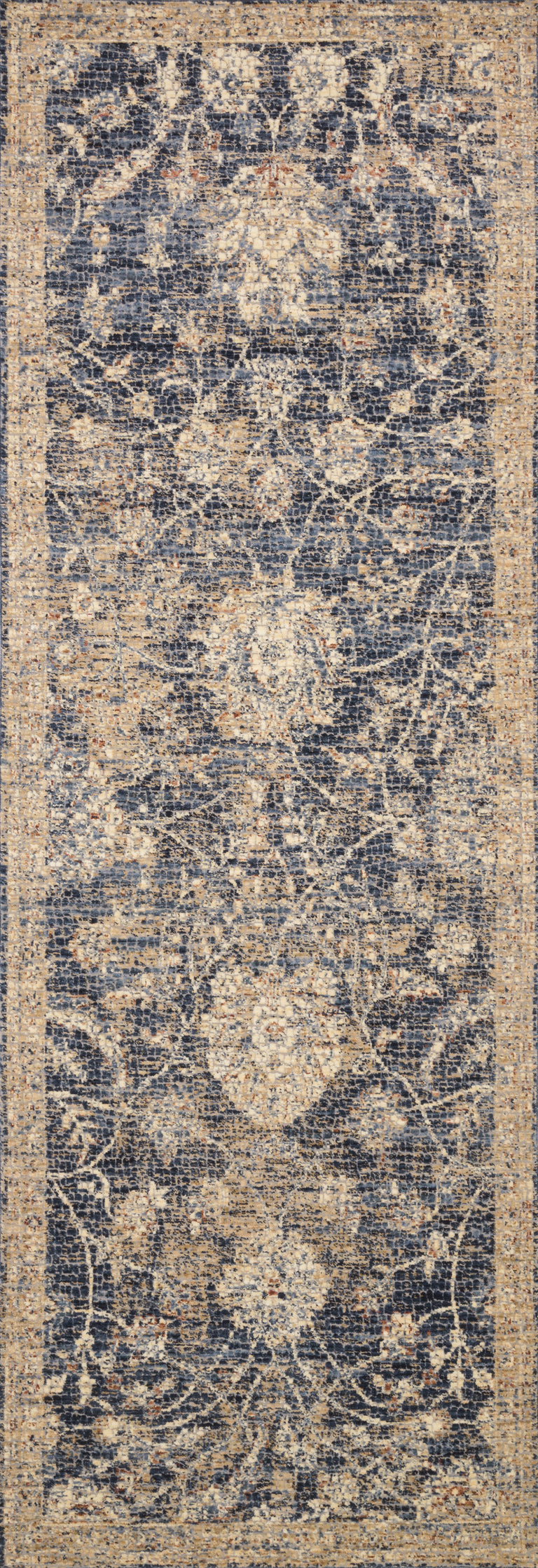 Loloi Rugs Porcia Collection Rug in Blue, Beige - 12'0" x 15'0"