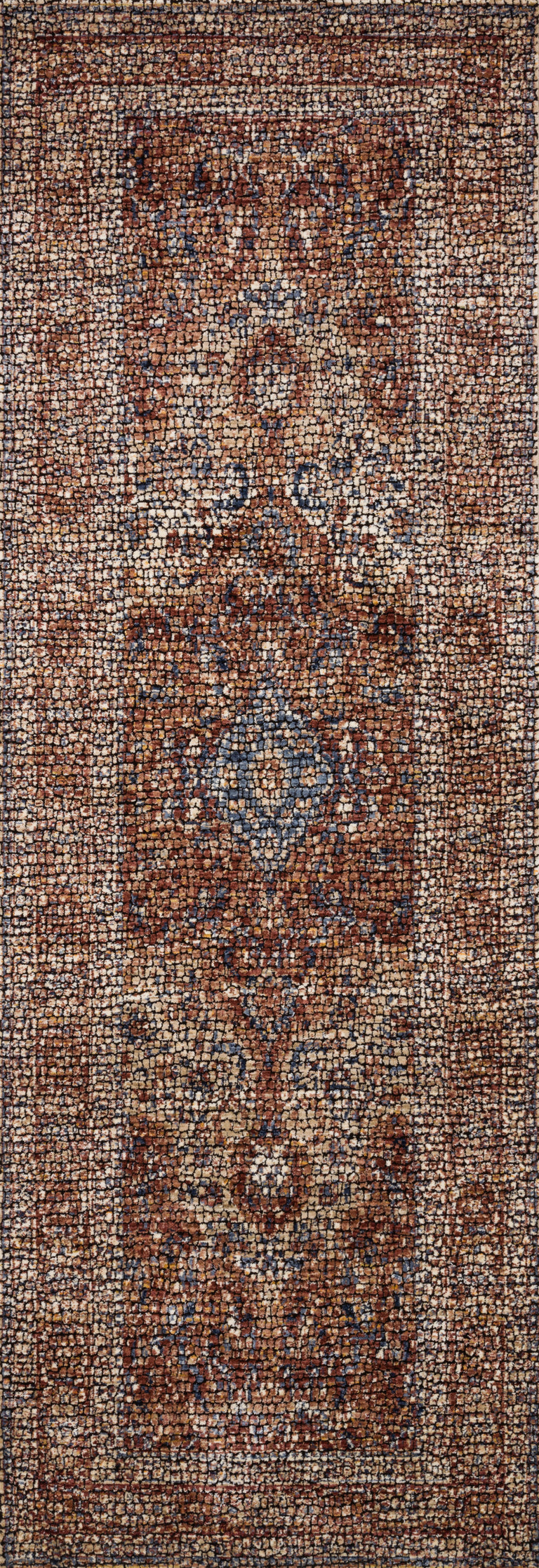 Loloi Rugs Porcia Collection Rug in Adobe Spice, Adobe Spice - 7'10" x 7'10"