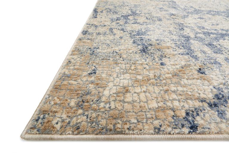 Loloi Rugs Porcia Collection Rug in Beige, Blue - 7'10" x 10'