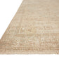 Loloi Rugs Priya Collection Rug in Ocean, Ivory - 9'3" x 13'