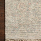 Loloi Rugs Priya Collection Rug in Navy, Ivory - 7'9" x 9'9"