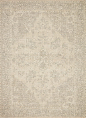 Loloi Rugs Priya Collection Rug in Ivory, Grey - 8'6" x 12'