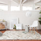 Loloi Rugs Promenade Collection Rug in Ivory, Grey - 3'6" x 5'6"