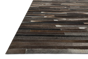 Loloi Rugs Promenade Collection Rug in Charcoal - 3'6" x 5'6"