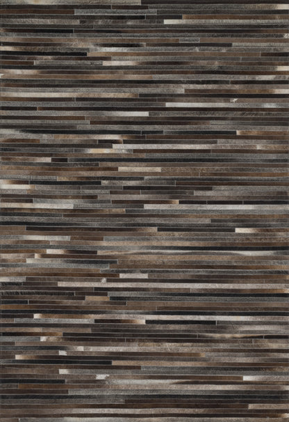 Loloi Rugs Promenade Collection Rug in Charcoal - 3'6" x 5'6"