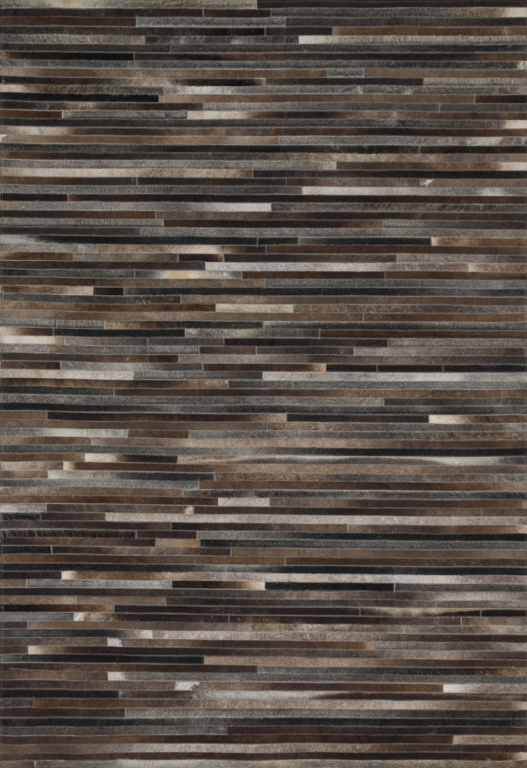 Loloi Rugs Promenade Collection Rug in Charcoal - 7'6" x 9'6"