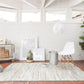 Loloi Rugs Promenade Collection Rug in Ivory - 5' x 7'6"