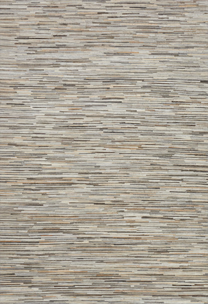 Loloi Rugs Promenade Collection Rug in Silver - 3'6" x 5'6"