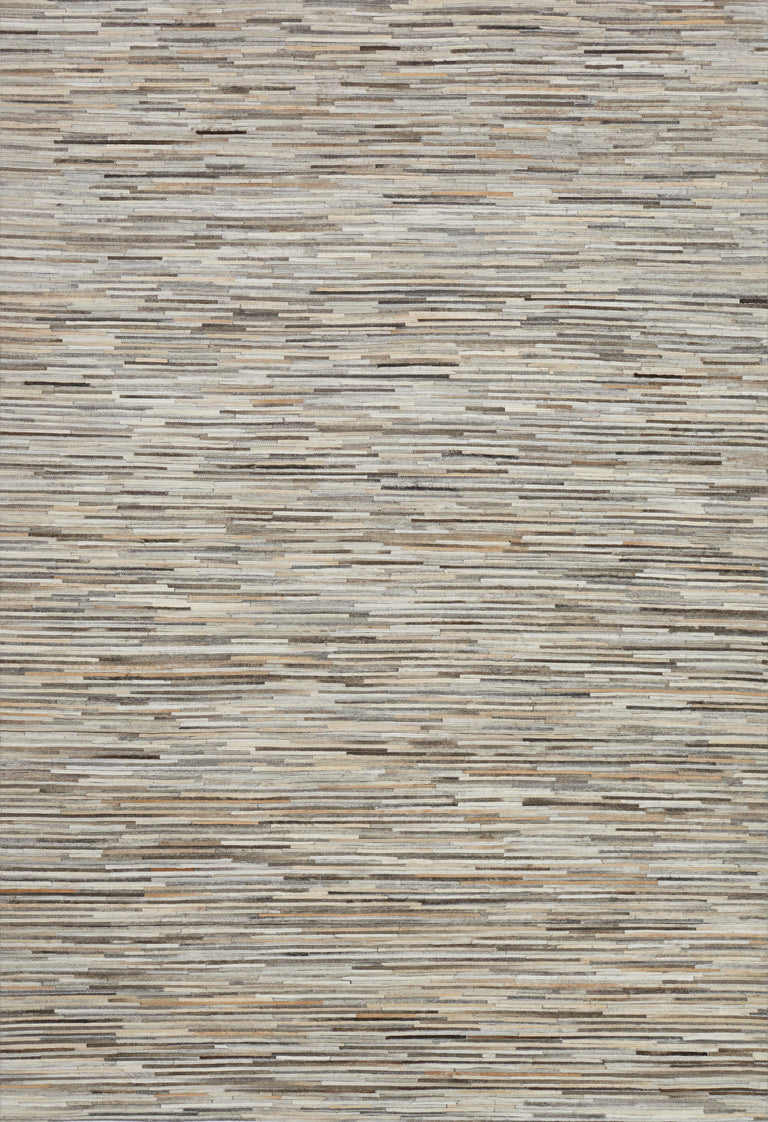 Loloi Rugs Promenade Collection Rug in Silver - 7'6" x 9'6"