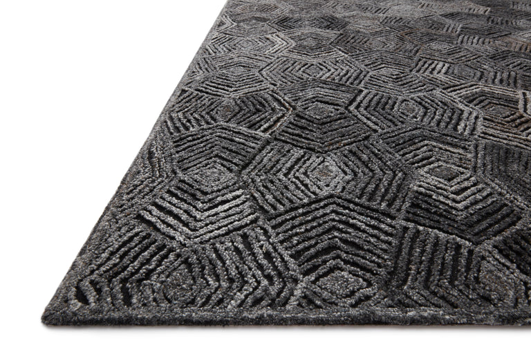 Loloi Rugs Prescott Collection Rug in Charcoal - 11'6" x 15'