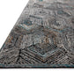 Loloi Rugs Prescott Collection Rug in Metal - 9'3" x 13'