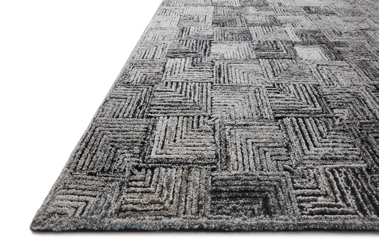 Loloi Rugs Prescott Collection Rug in Silver - 11'6" x 15'