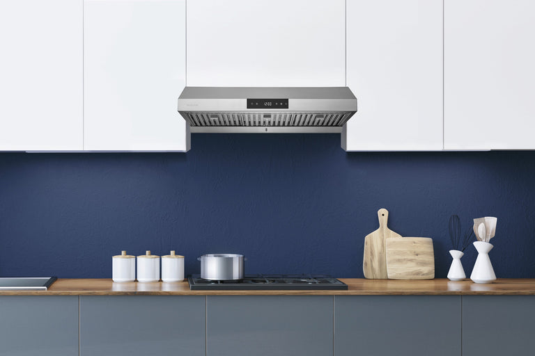 Hauslane 30 Inch Under Cabinet Touch Control Range Hood with