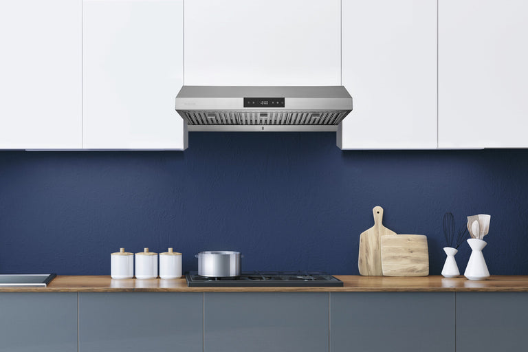 Hauslane 36 Inch Under Cabinet Touch Control Range Hood with Stainless Steel Filters in Stainless Steel, UC-PS18SS-36