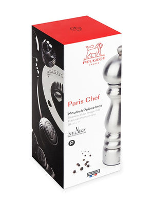 Peugeot Paris Chef u'Select Pepper Mill in Stainless Steel  18 cm - 7in