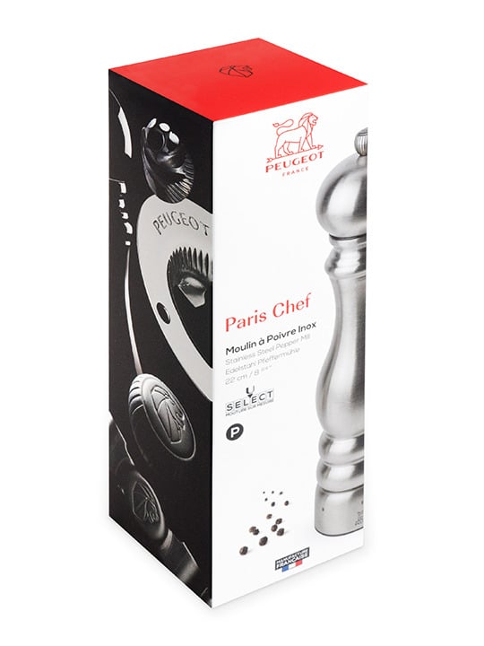 Peugeot Paris Chef u'Select Pepper Mill in Stainless 22 cm - 9in
