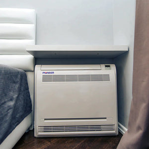 Pioneer® 12,000 BTU 21.5 SEER Floor Console Mini-Split Air Conditioner Heat Pump System with 33 ft. Line Sets, FYB012GMFILCAD-33