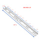 Pioneer Folding Mounting Bracket for Condenser - 24,000 to 36,000 BTU, BRK-FRM-C-3P