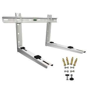 Pioneer Folding Mounting Bracket for Mini Split Unit with Leveler, BRK-FRM-C-2P