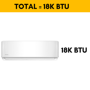 Pioneer® 18,000 BTU 21 SEER Ductless Mini-Split Inverter++, WYS018GMFI22RL-25