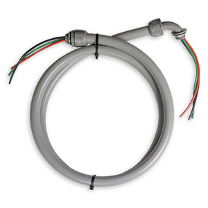 Pioneer® 6 Feet of Plastic Flexible Whip 10 AWG 3-Lead Conduit, IKT-W6PF-10AWG3